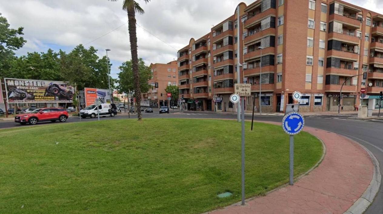 Glorieta de La Flecha.