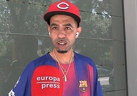 Mounir Nasraoui, ante el micrófono de Europa Press.