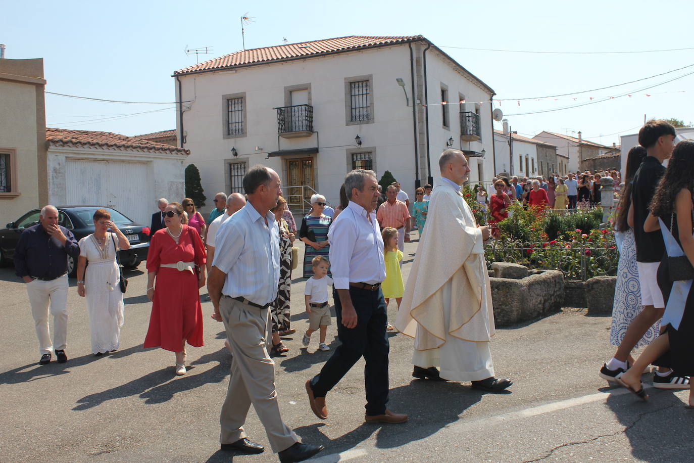 San Sebastián bendice a los vecinos de Cipérez