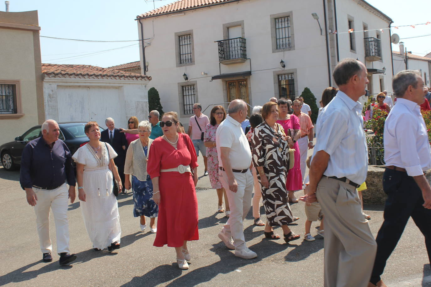 San Sebastián bendice a los vecinos de Cipérez
