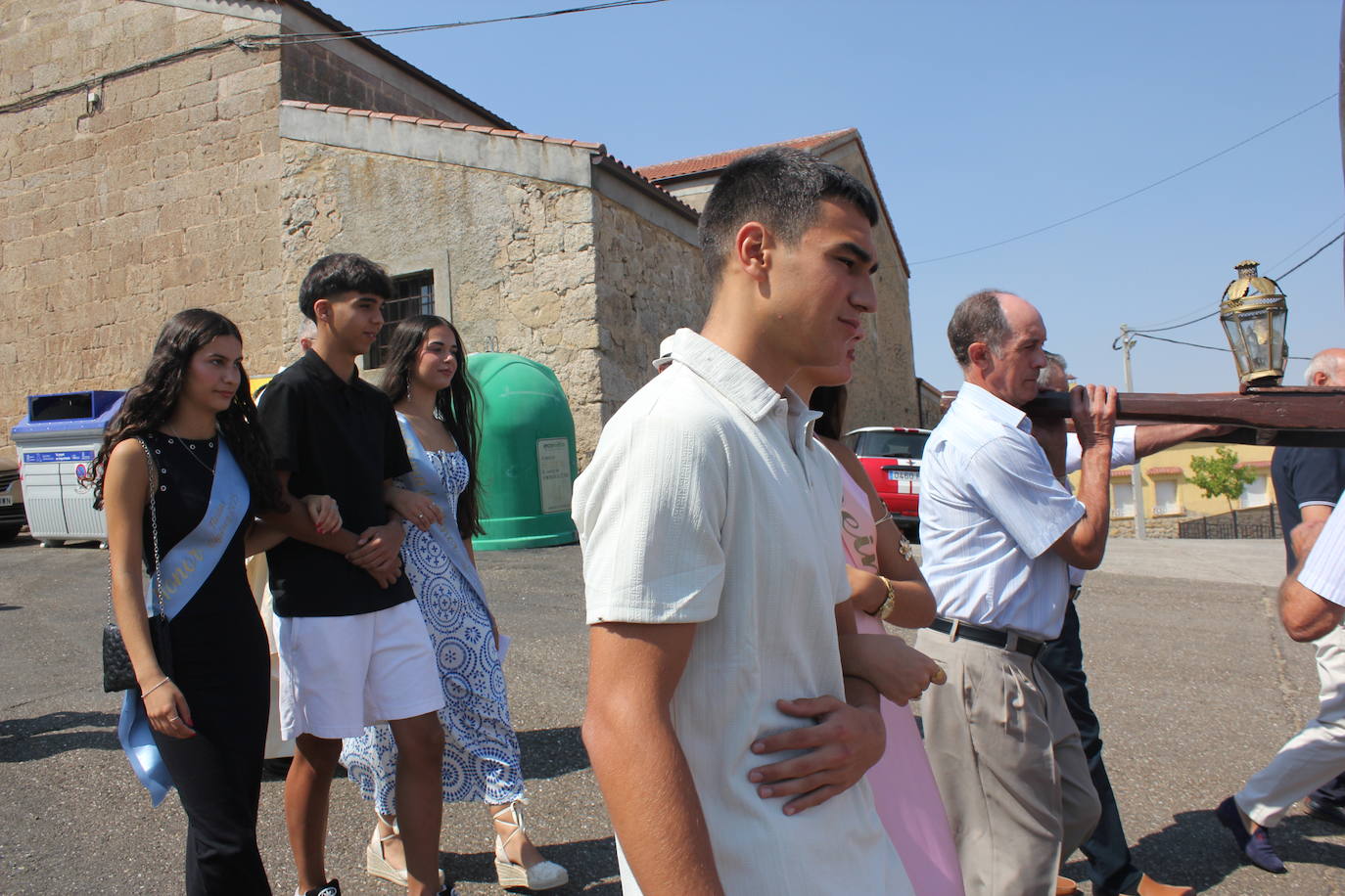 San Sebastián bendice a los vecinos de Cipérez