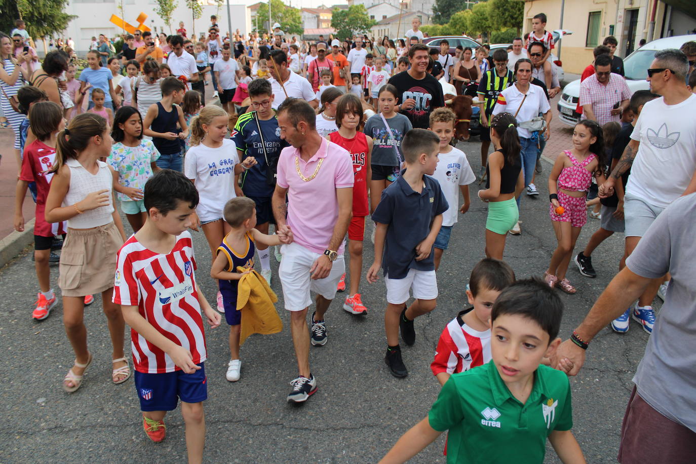 Guijuelo vive con intensidad la vaquilla del aguardiente