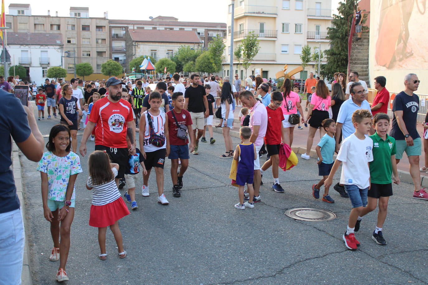 Guijuelo vive con intensidad la vaquilla del aguardiente