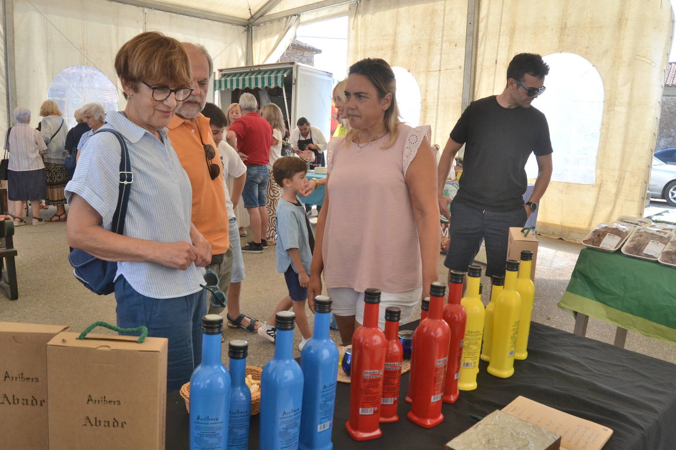 Los productos locales marcan el paso en Bogajo