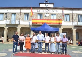 Momento de la inauguración de la feria