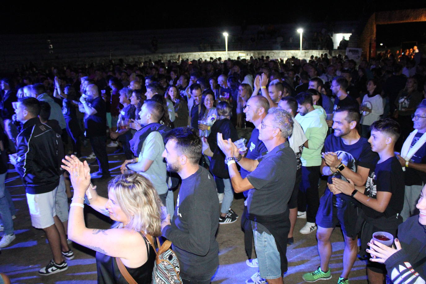 Los Santos disfruta de una completa noche de rock