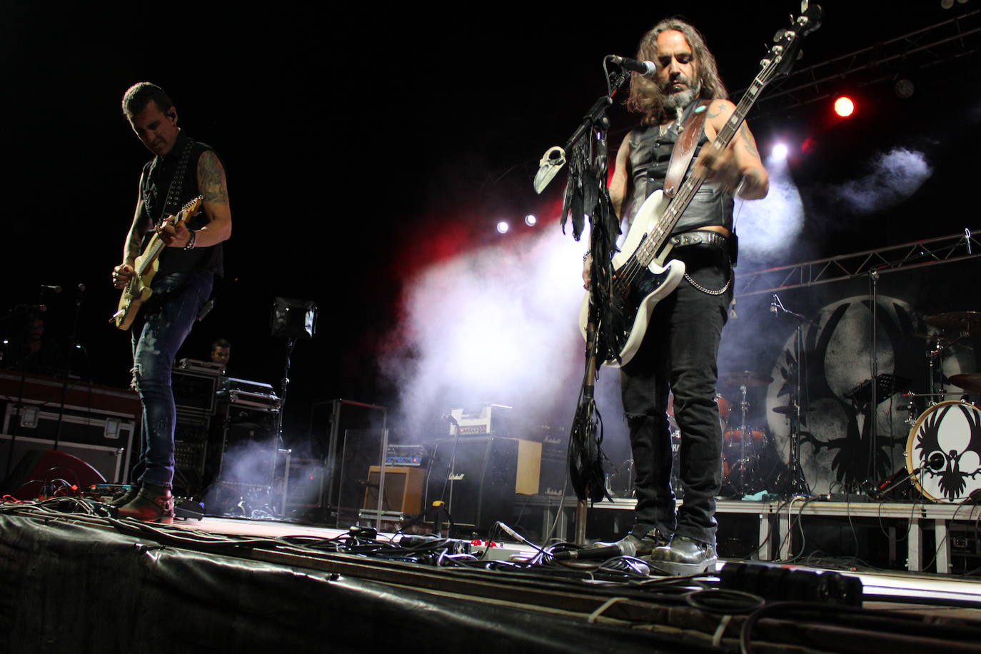 Los Santos disfruta de una completa noche de rock