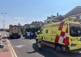 Imagen del accidente.