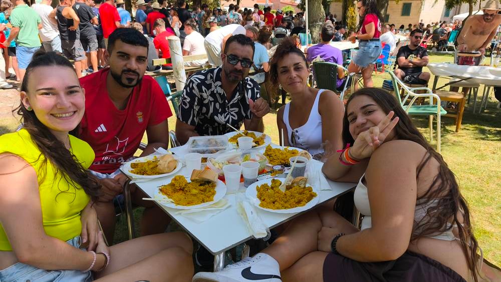 Una paella con sabor a compañía en Huerta