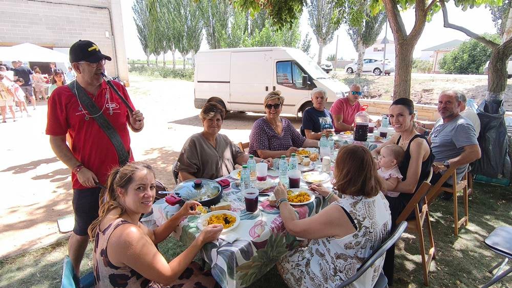 Una paella con sabor a compañía en Huerta