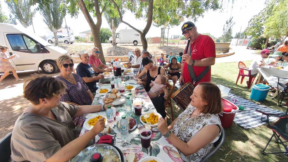 Una paella con sabor a compañía en Huerta