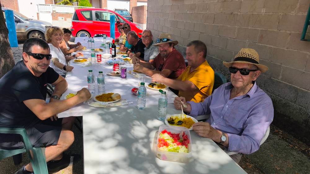 Una paella con sabor a compañía en Huerta