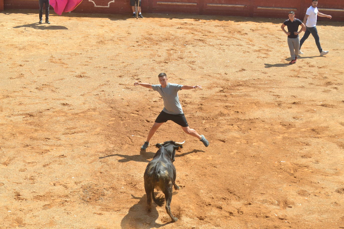Lumbrales celebra un encierro vibrante