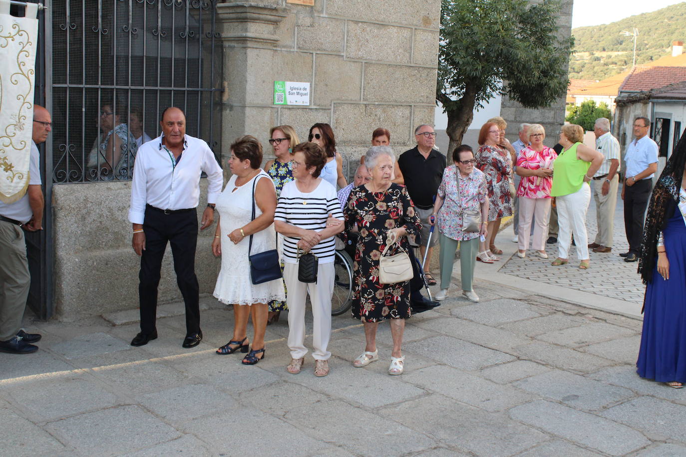 San Roque sale de nuevo a la calle en Ledrada