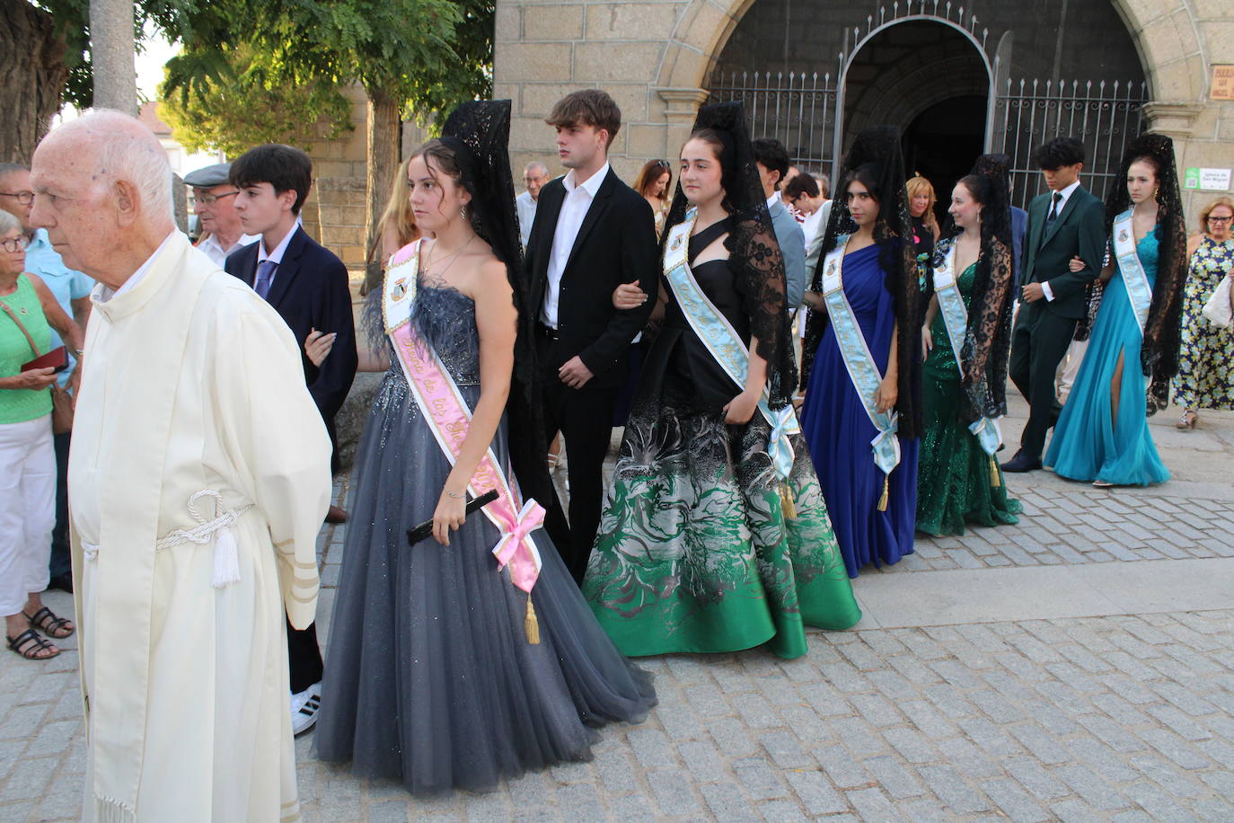 San Roque sale de nuevo a la calle en Ledrada