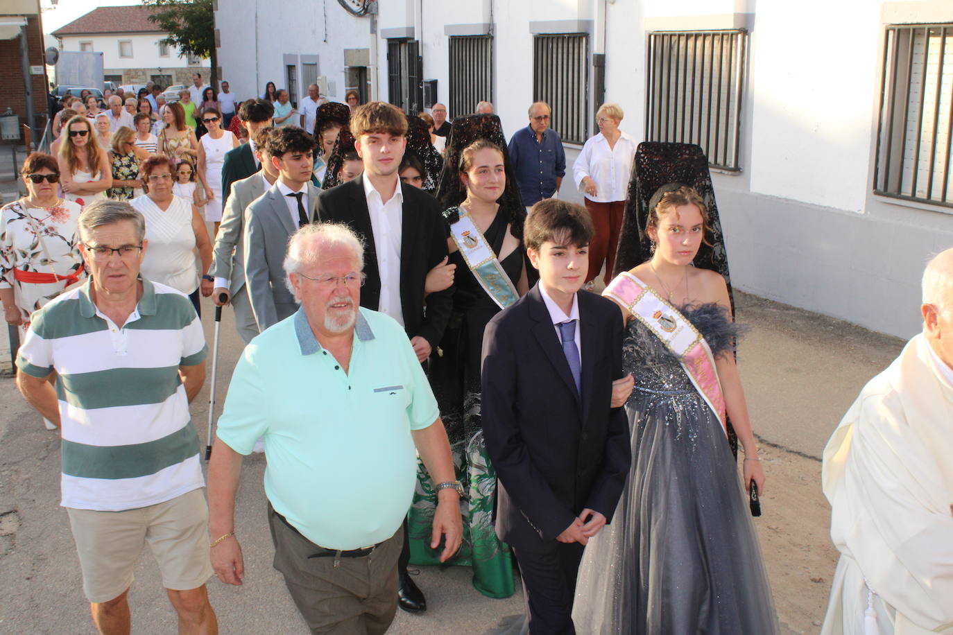 San Roque sale de nuevo a la calle en Ledrada
