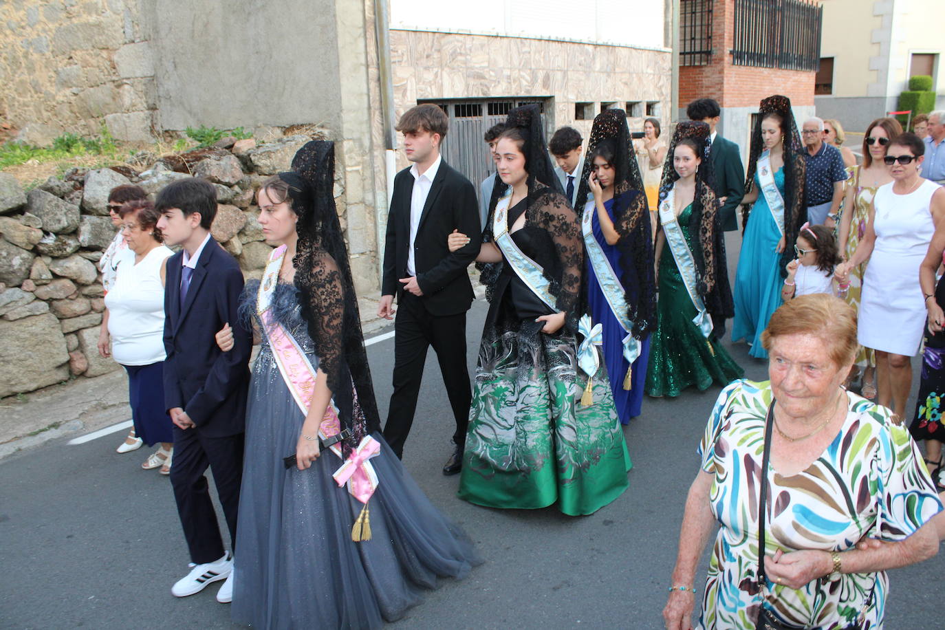 San Roque sale de nuevo a la calle en Ledrada