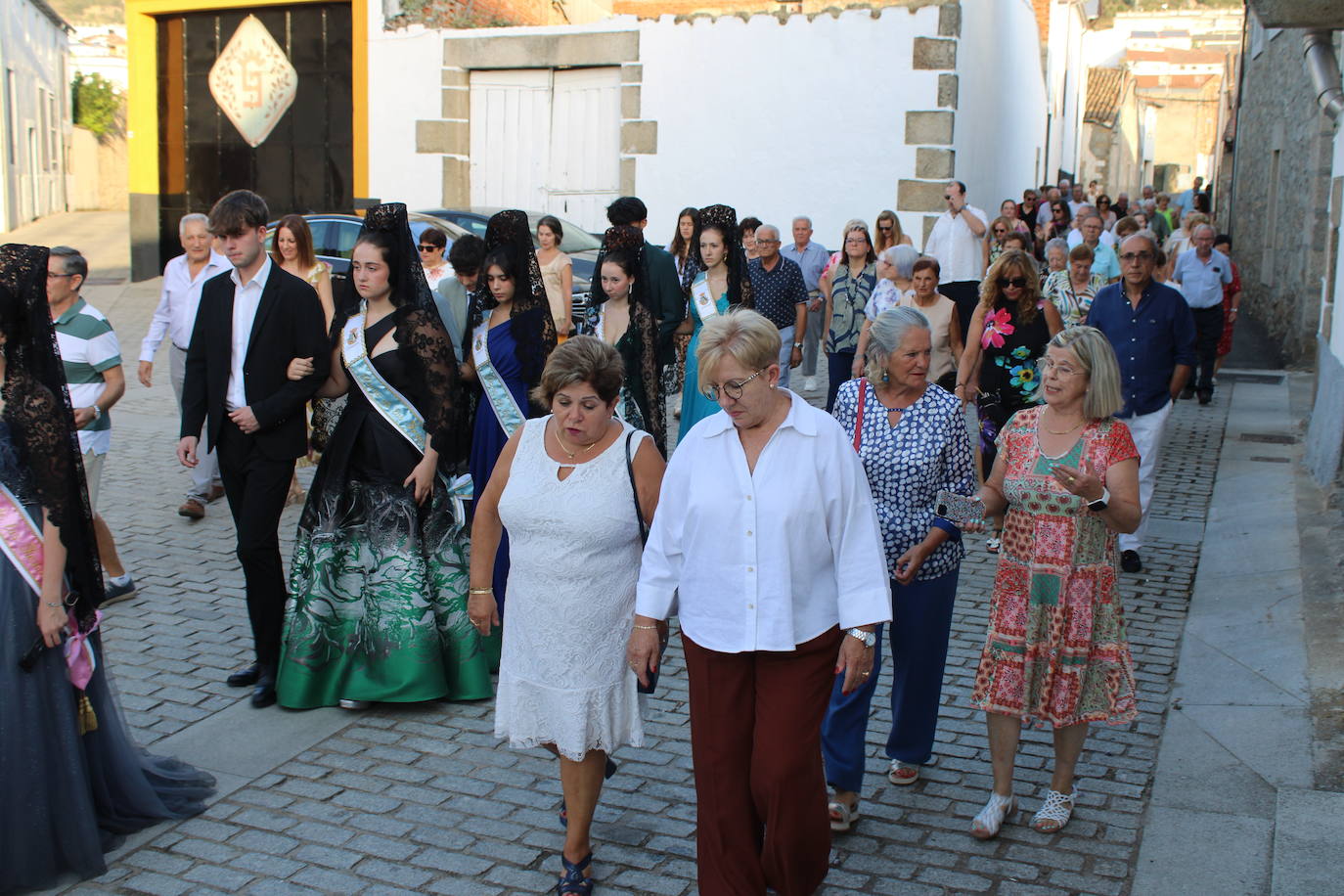 San Roque sale de nuevo a la calle en Ledrada
