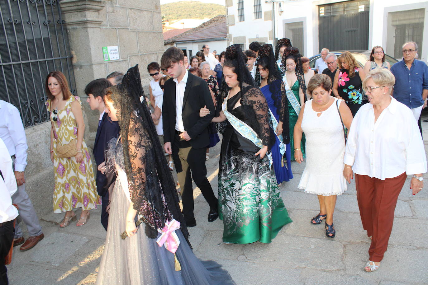 San Roque sale de nuevo a la calle en Ledrada