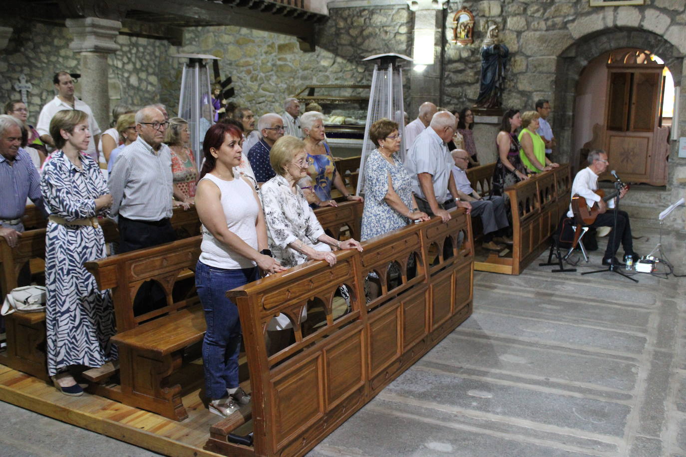 San Roque sale de nuevo a la calle en Ledrada