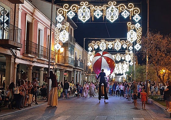 Pasacalles teatral por las calles de Peñaranda.