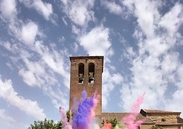 Fiesta de color en Villaflores