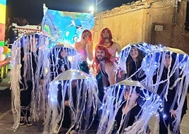 Marcha y capotes en Pereña dela Ribera