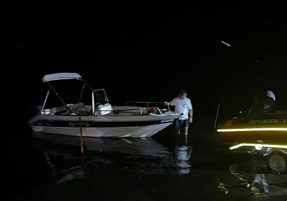 Un momento de la intervención.