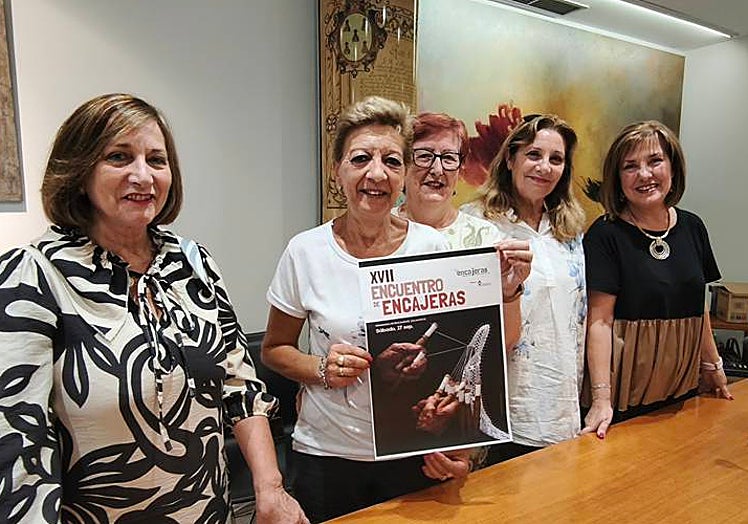 Carmen Ávila,María Antonia Pérez, Pepi Pérez, María Teresa Albarrán y Sonsoles Núñez.