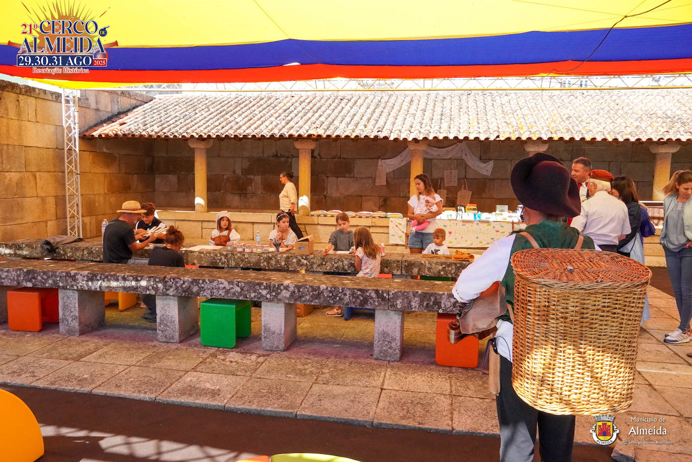 La historia cobra vida en Almeida