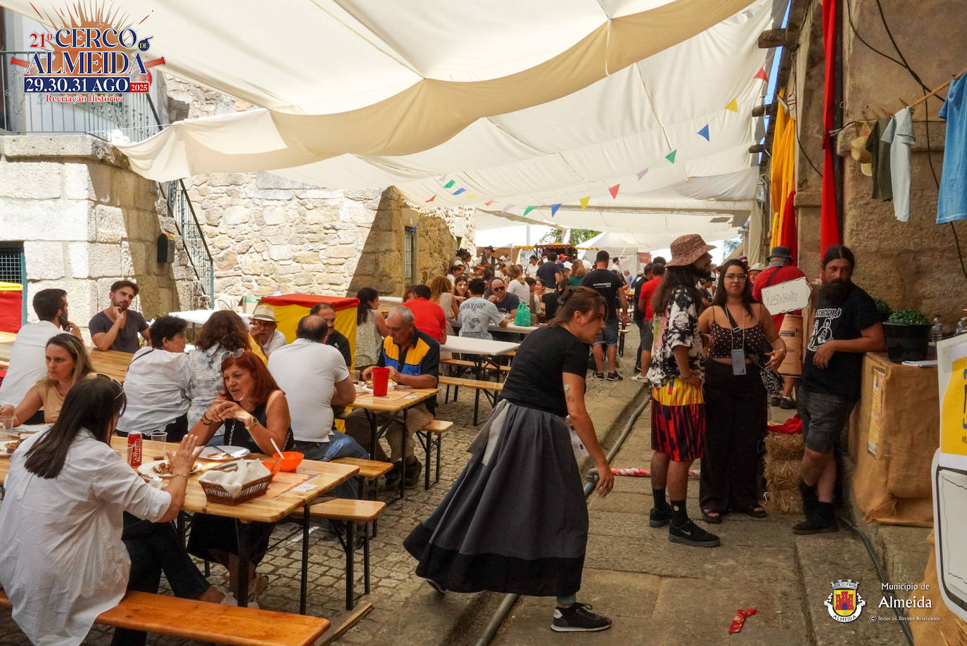 La historia cobra vida en Almeida