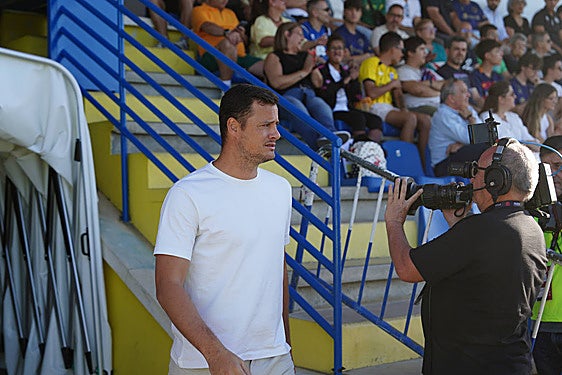 Oriol Rierae, entrenador de Unionistas.