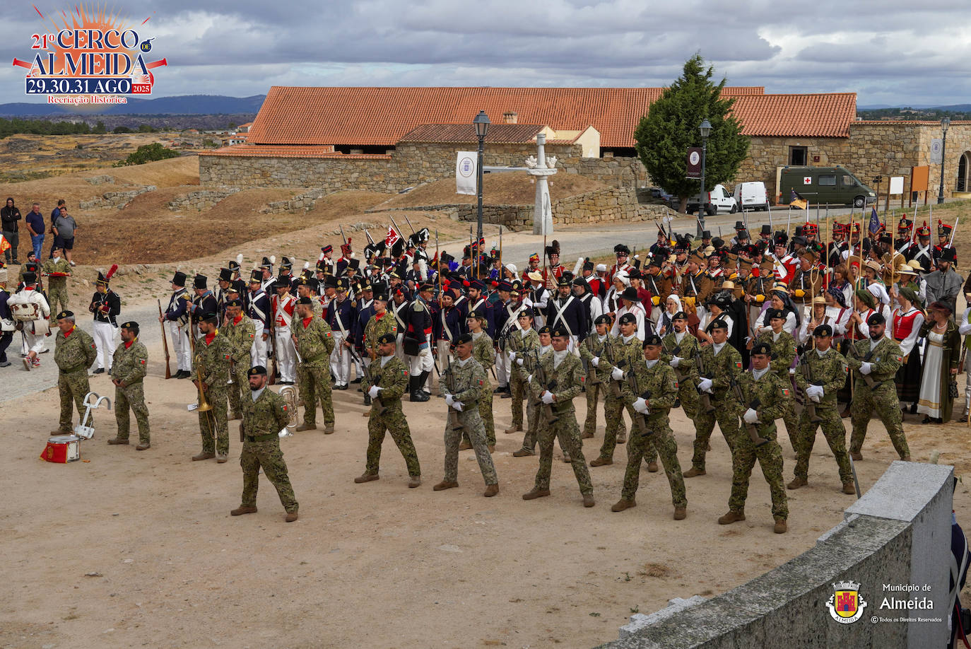 Fuego, pólvora y valor en Almeida