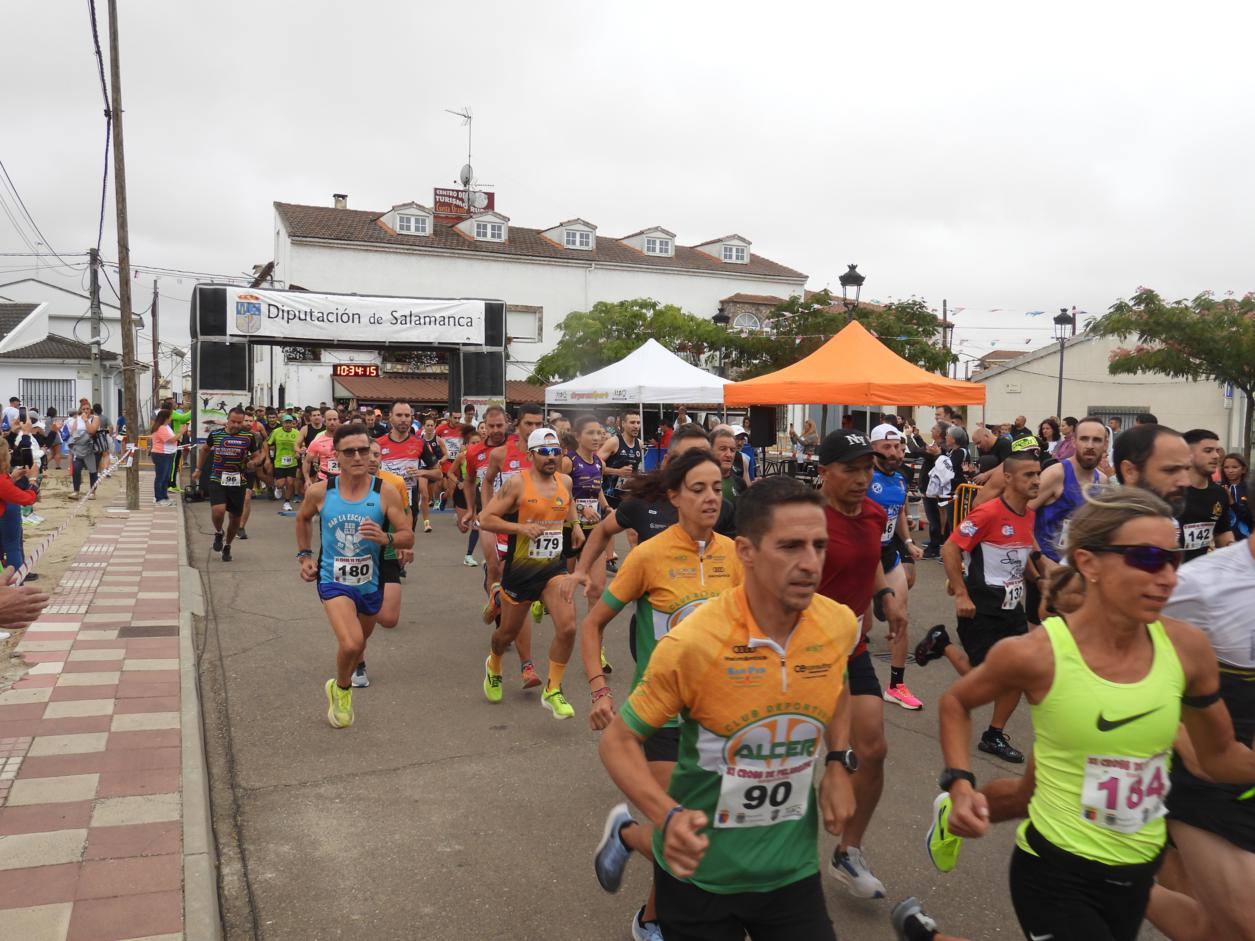 Iván Roade y Verónica Rodríguez, los más rápidos en Pelabravo