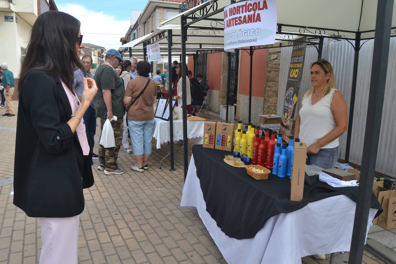 La solidaridad de Lumbrales marca la Feria Hortícola