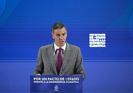 Sánchez presenta su propuesta de Pacto de Estado ante la emergencia climática en la apertura del curso político.