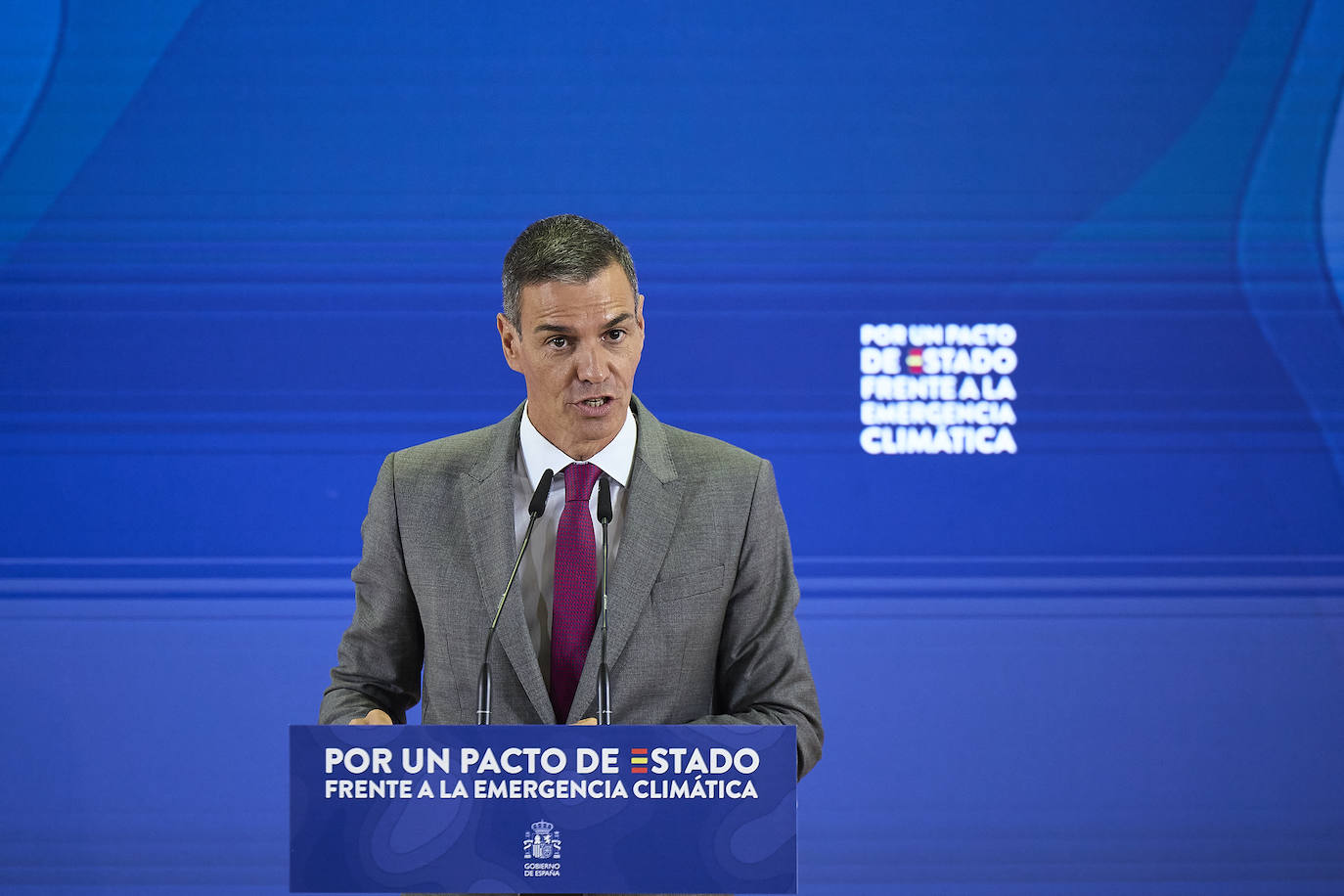 Sánchez presenta su propuesta de Pacto de Estado ante la emergencia climática en la apertura del curso político.