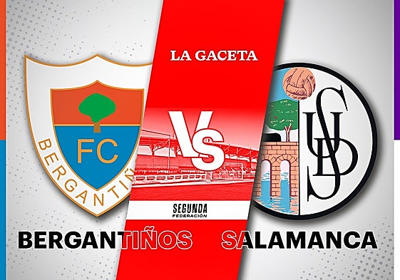 Bergantiños - Salamanca UDS: horario y cómo ver en directo y por TV el partido de Segunda Federación