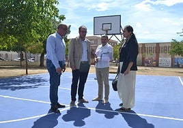 Ramón Sastre, Marcos Iglesias, Juan José Moreno y Paola Martín