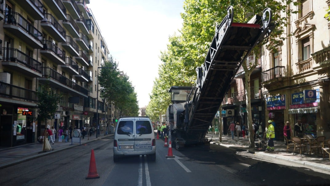 Las obras de Torres Villarroel y María Auxiliadora complican el tráfico