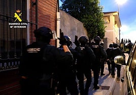 Un momento de la intervención.