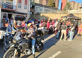 Imagen de la concentración motera celebrada en diciembre de 2024.