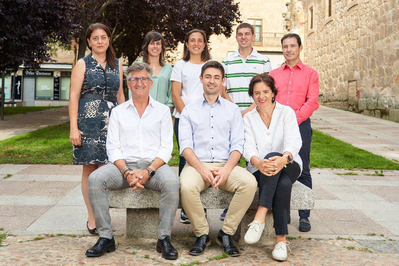 Representantes del Colegio de Veterinarios en la provincia de Salamanca.