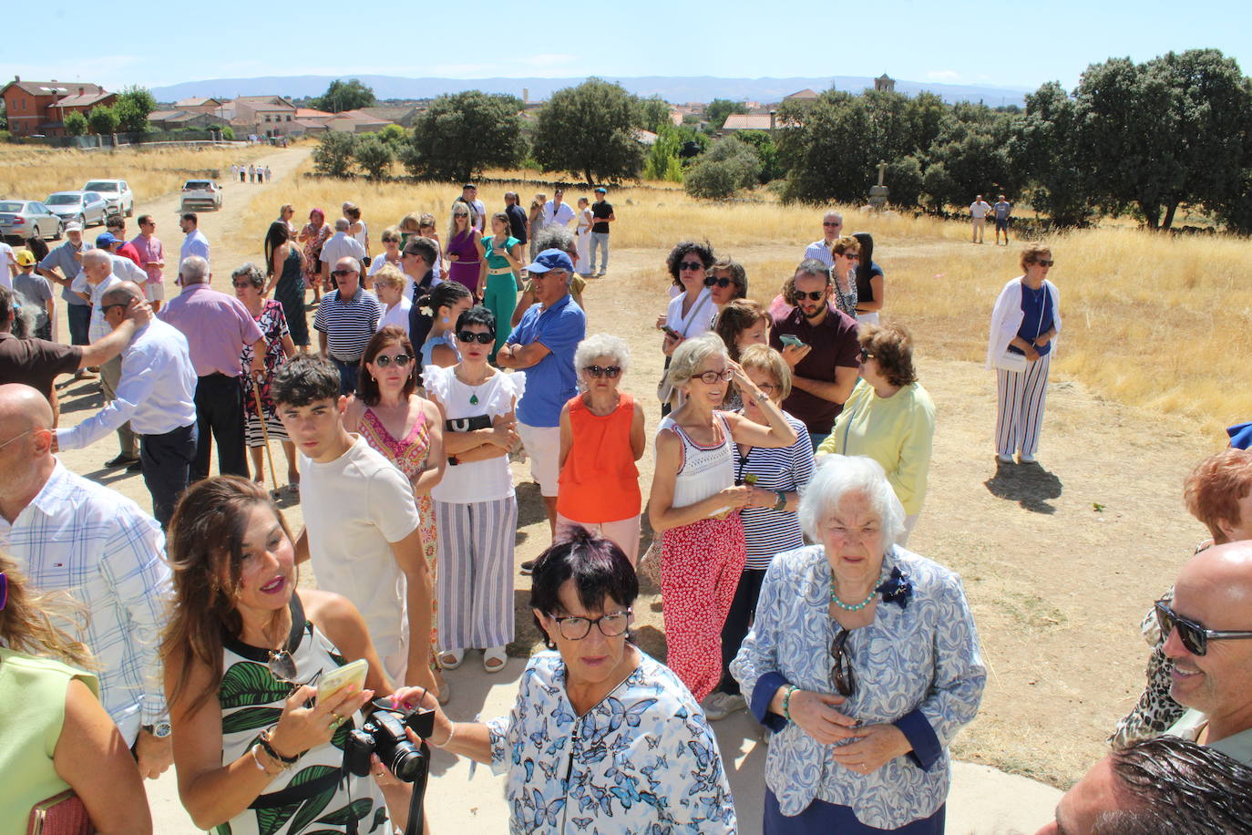 Los quintos protagonizan el día de fiesta en Gallegos de Solmirón