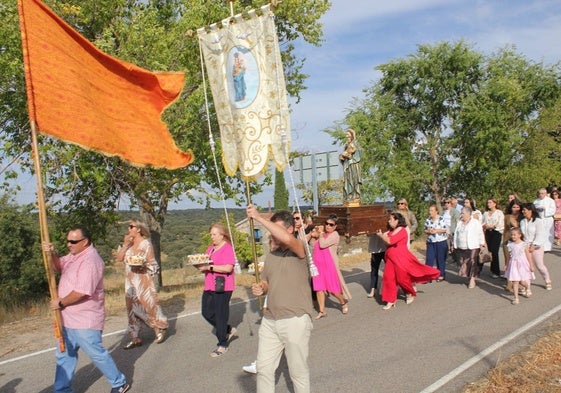 Procesión de la Virgen del Rosario