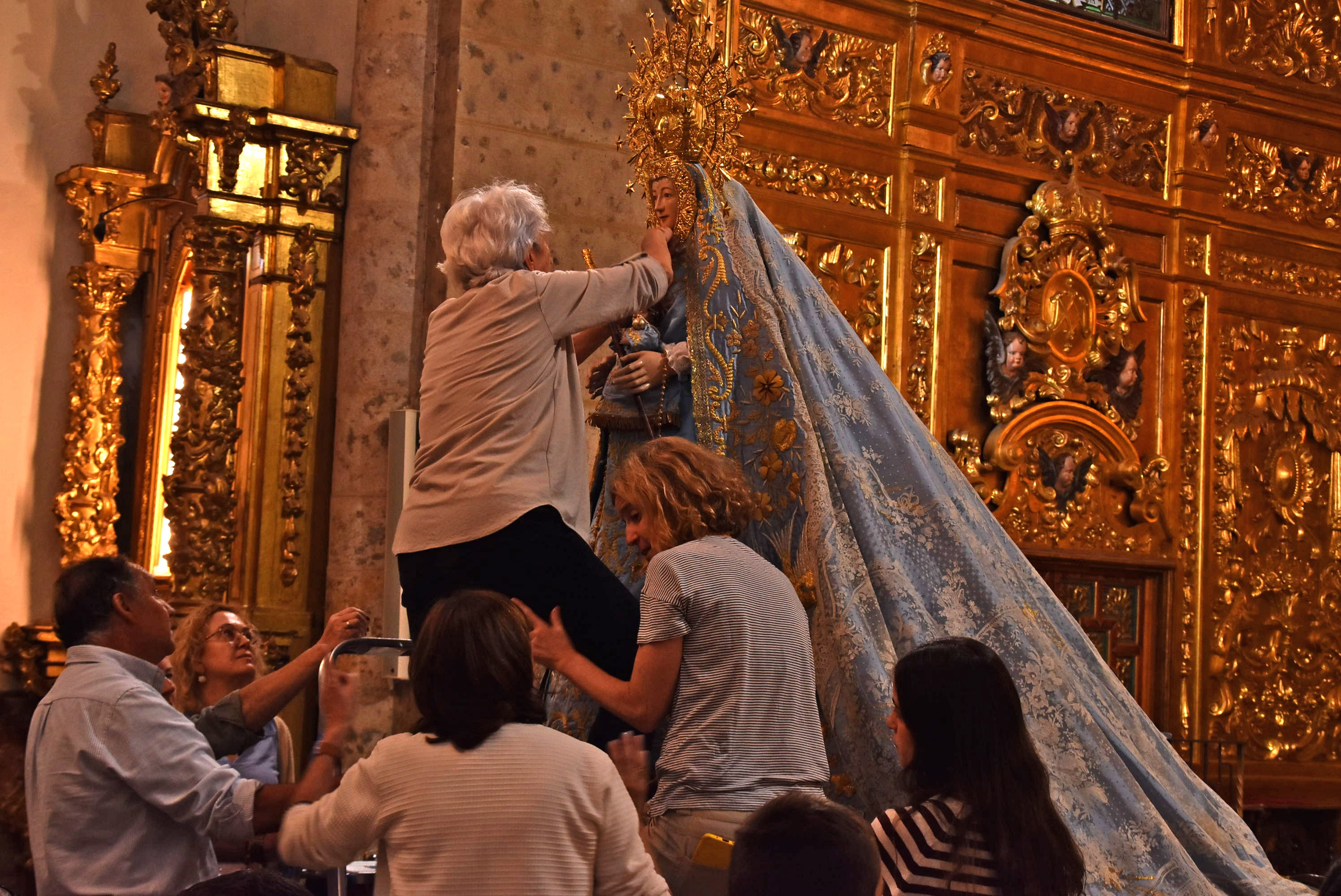 Béjar llega al final de sus fiestas con los actos de la Virgen del Castañar