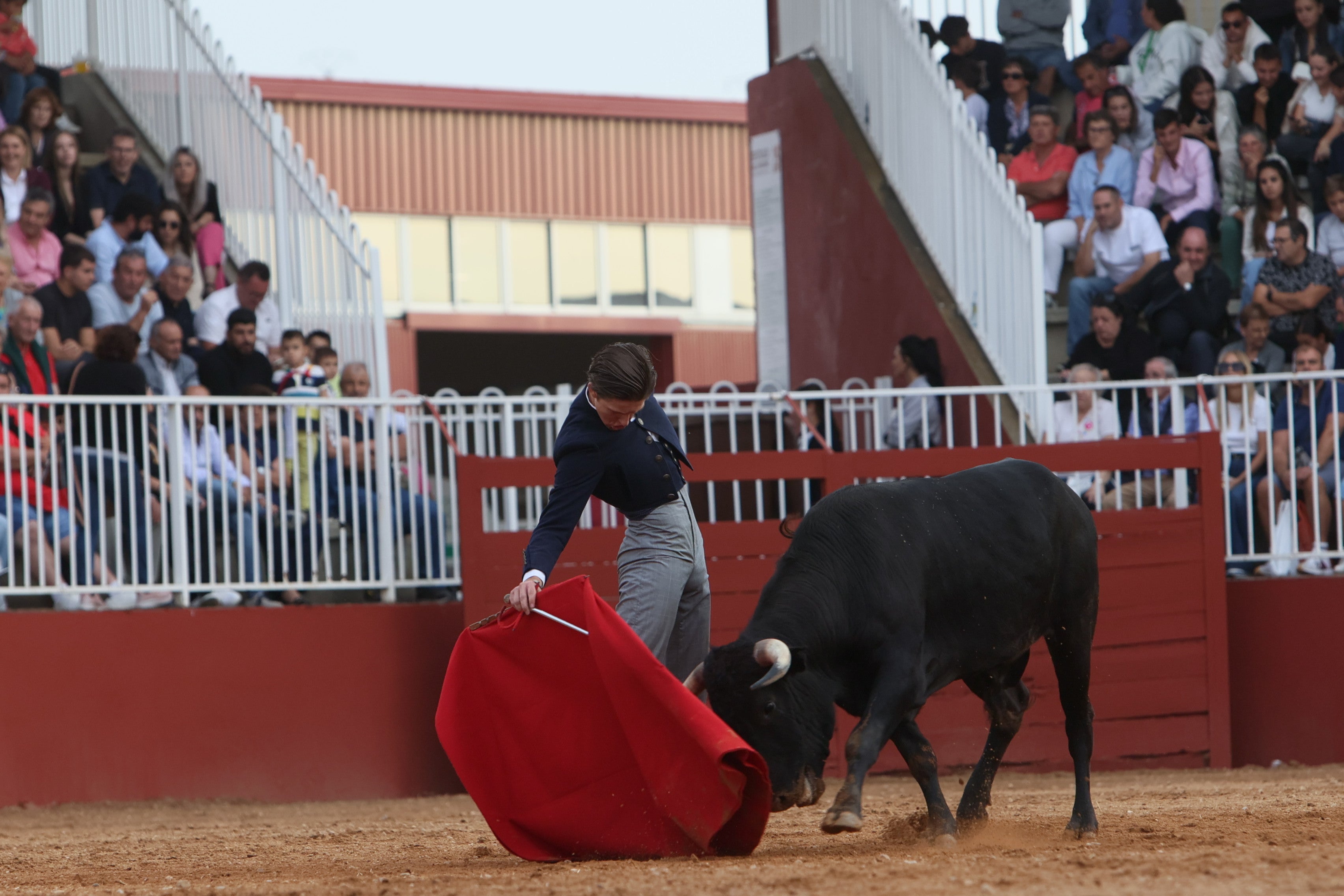 José Tomás Ortiz, triunfador en la clase práctica de tauromaquia