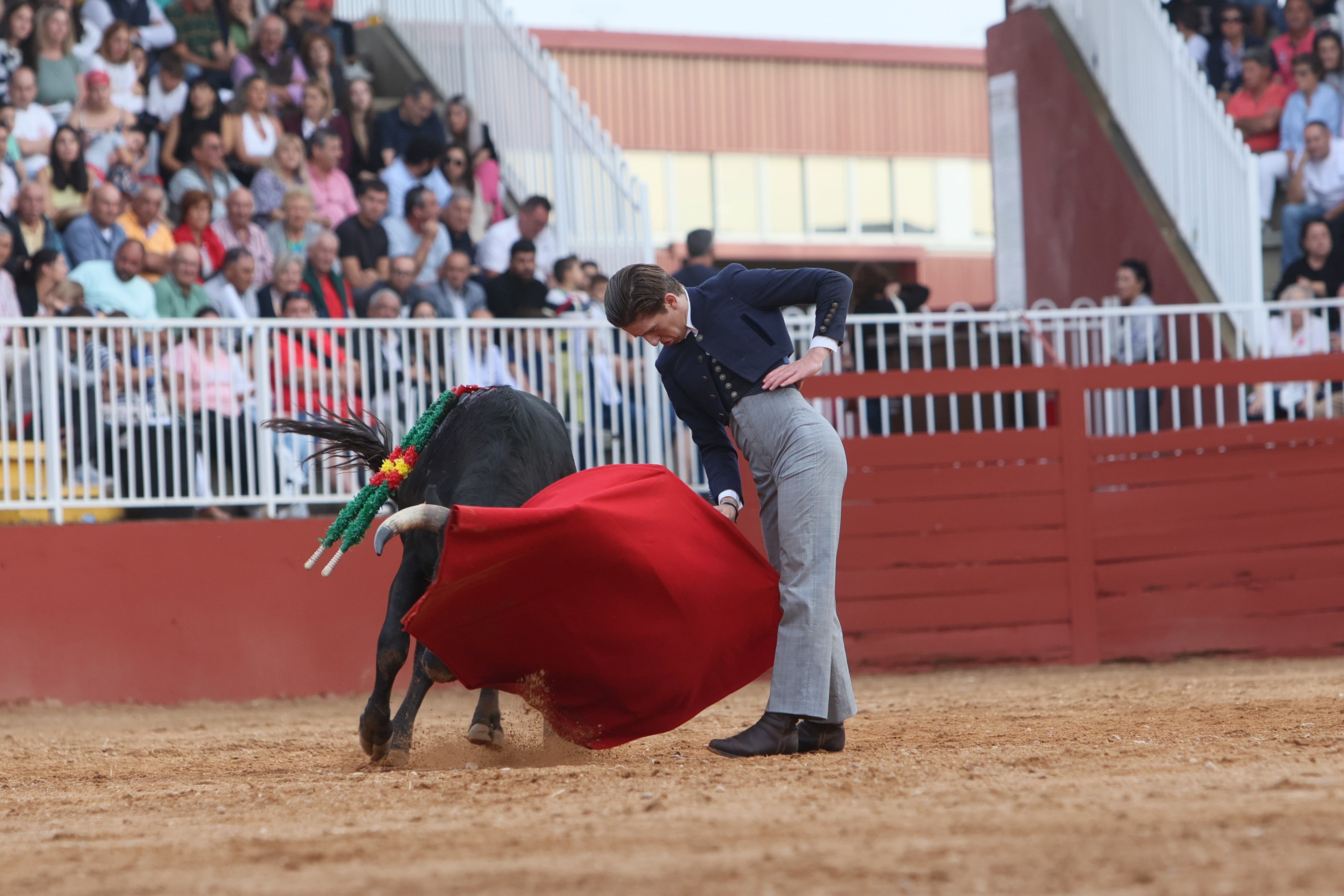 José Tomás Ortiz, triunfador en la clase práctica de tauromaquia