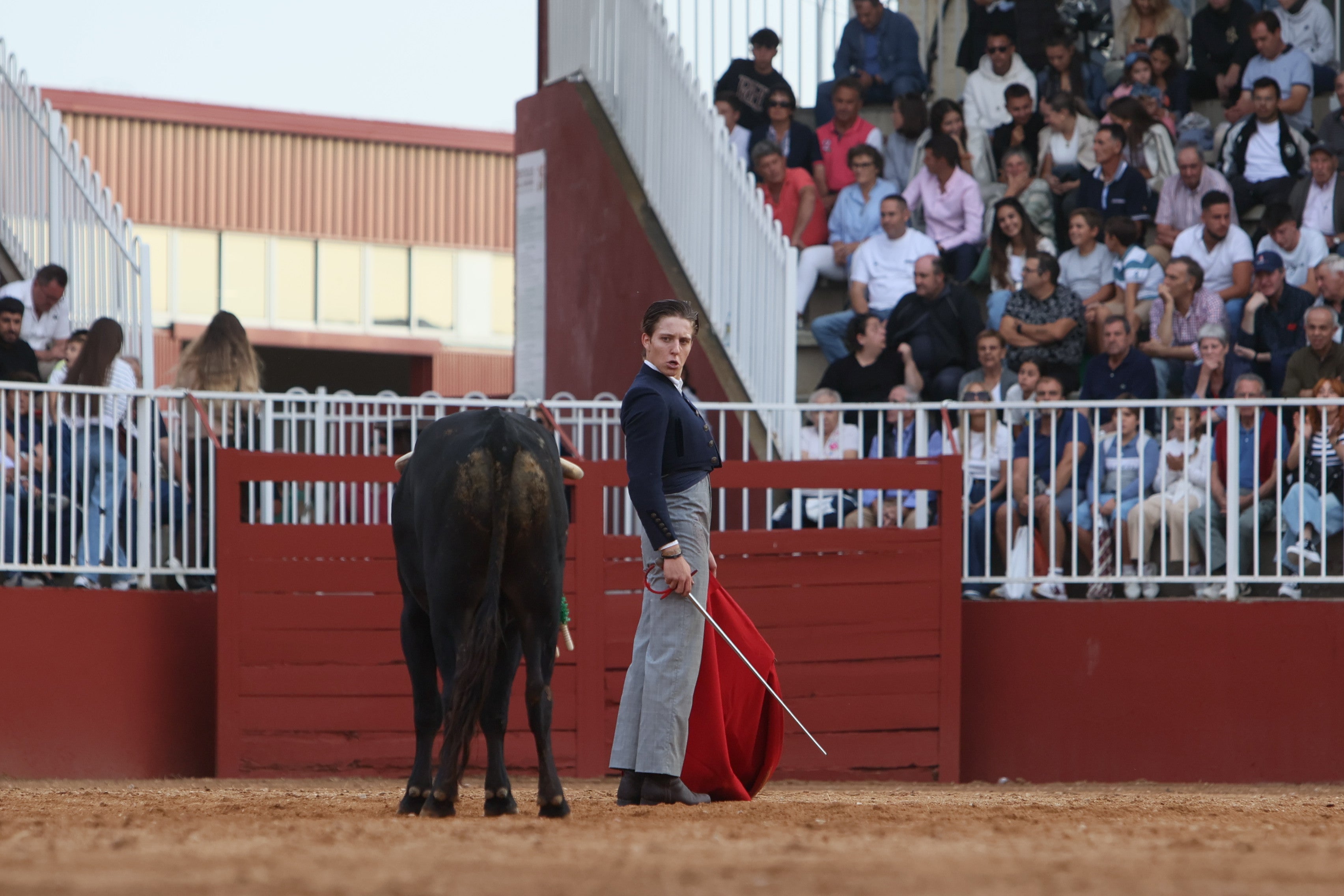 José Tomás Ortiz, triunfador en la clase práctica de tauromaquia