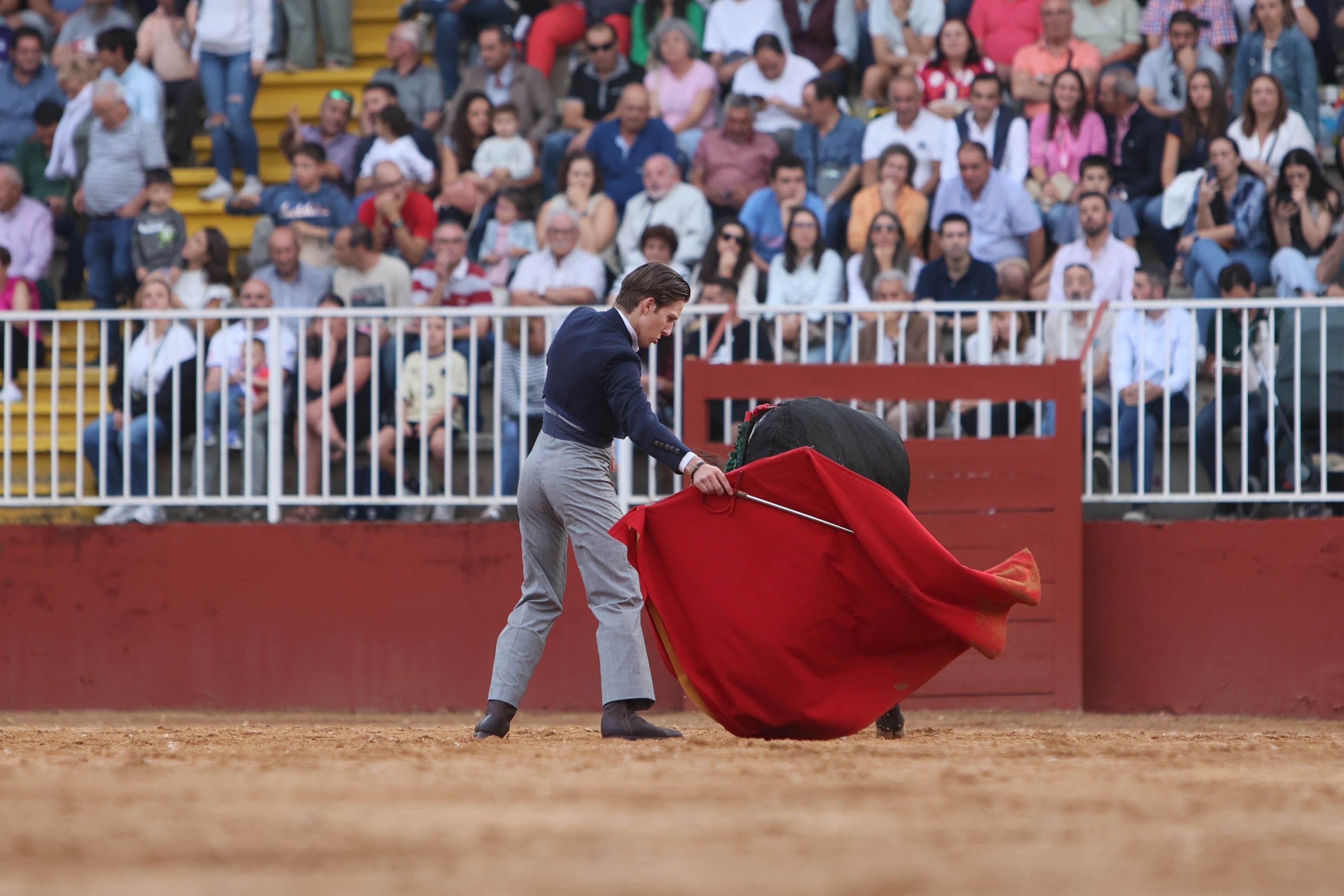 José Tomás Ortiz, triunfador en la clase práctica de tauromaquia